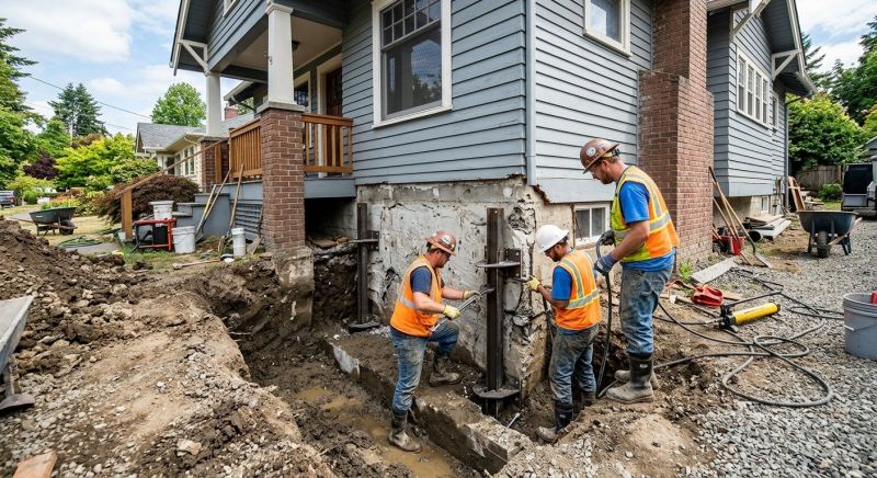 House Foundation Installation Service