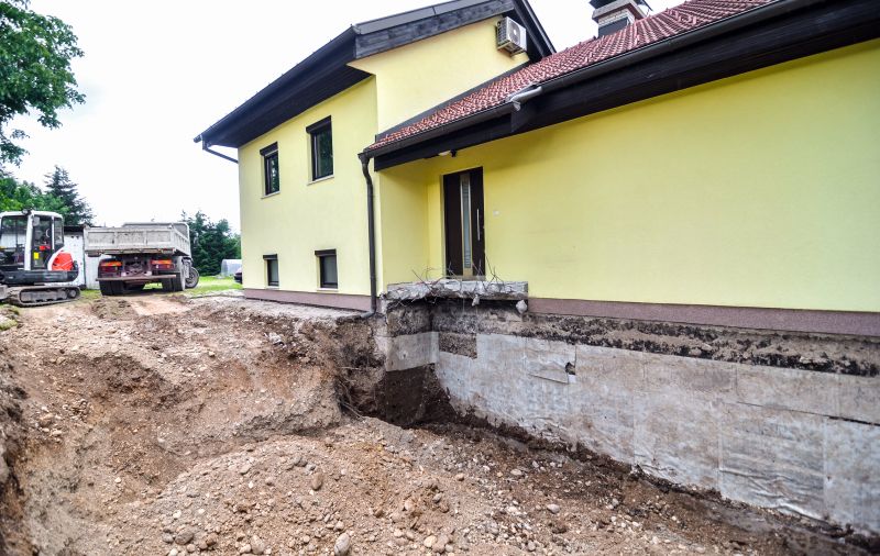House Foundation Installation